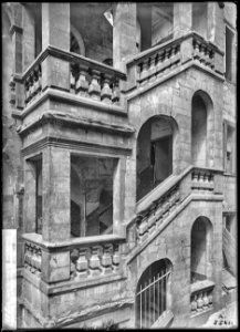 CH-NB - Genève, Maison, Escalier, vue partielle - Collection Max van Berchem - EAD-9436