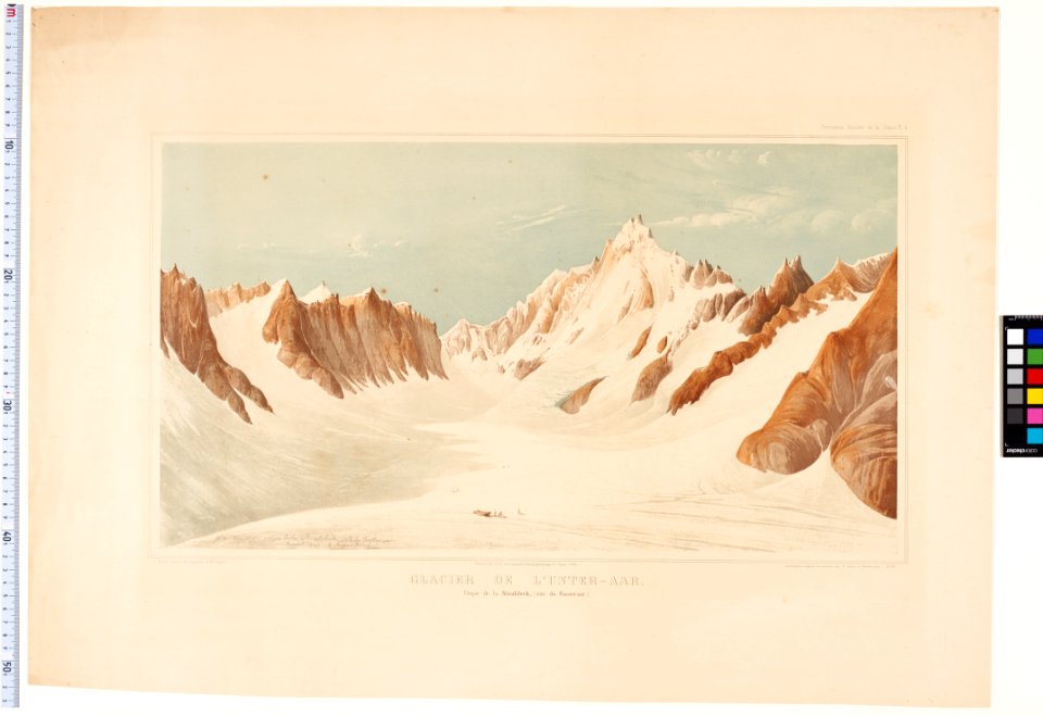 CH-NB - Glacier de l'Unter-Aar - Grafiken Orts- und Landschaftsansichten - GS-GRAF-ANSI-BE-455