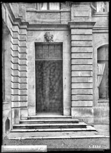 CH-NB - Genève, Maison de Saussure, Façade, vue partielle - Collection Max van Berchem - EAD-8698