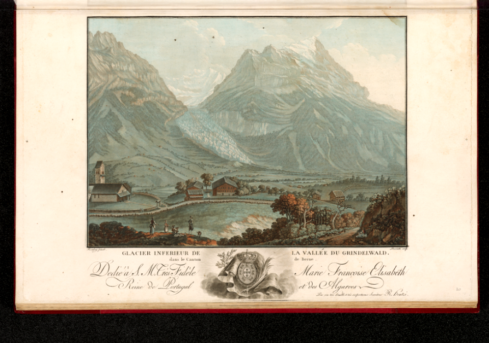 CH-NB - Glacier inferieur de la Vallée du Grindelwald dans le Canton de Berne - Collection Gugelmann - GS-GUGE-219-73