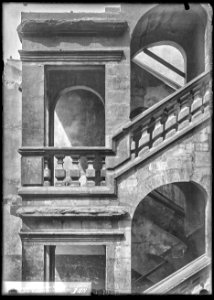CH-NB - Genève, Maison, Escalier, vue partielle - Collection Max van Berchem - EAD-9433