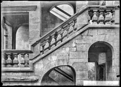 CH-NB - Genève, Maison, Escalier, vue partielle - Collection Max van Berchem - EAD-9437