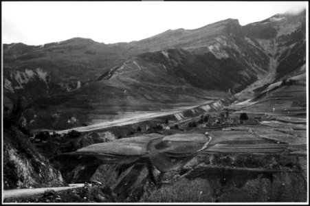 CH-NB - Georgien, Grusinische Heerstrasse (Georgische Heerstrasse)- Landschaft - Annemarie Schwarzenbach - SLA-Schwarzenbach-A-5-04-266
