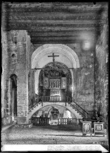 CH-NB - Giornico, Chiesa, vue partielle intérieure - Collection Max van Berchem - EAD-7120