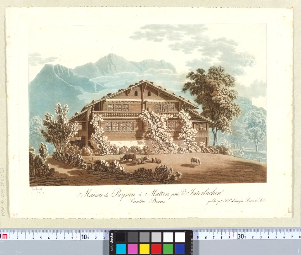 CH-NB - Grafiken Orts- und Landschaftsansichten - GS-GRAF-ANSI-BE-1601