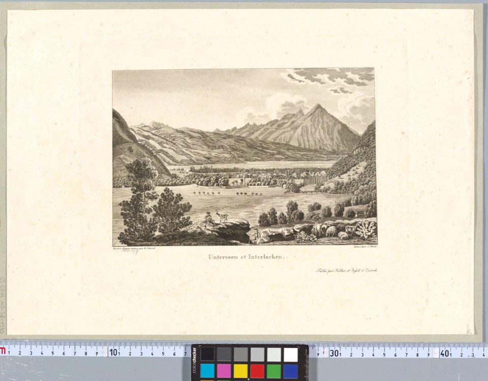 CH-NB - Grafiken Orts- und Landschaftsansichten - GS-GRAF-ANSI-BE-1550