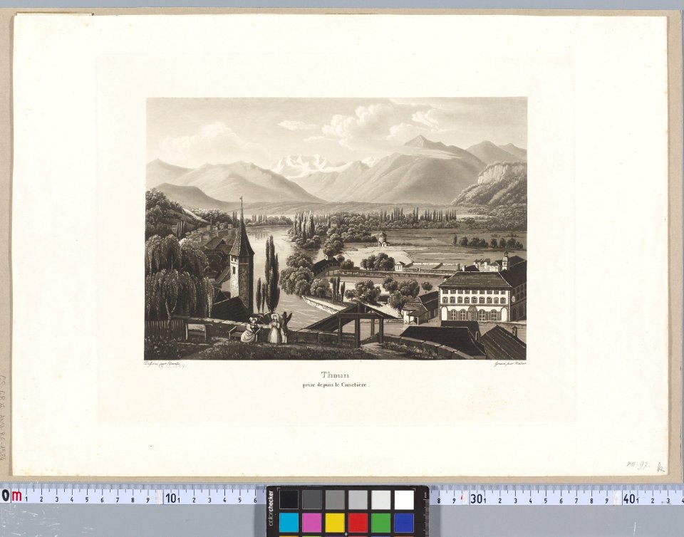 CH-NB - Grafiken Orts- und Landschaftsansichten - GS-GRAF-ANSI-BE-1584