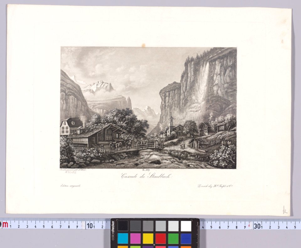 CH-NB - Grafiken Orts- und Landschaftsansichten - GS-GRAF-ANSI-BE-1507
