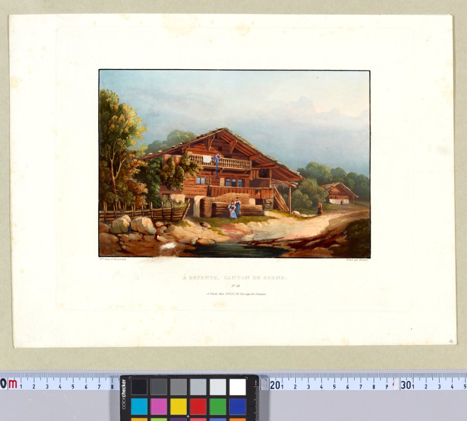 CH-NB - Grafiken Orts- und Landschaftsansichten - GS-GRAF-ANSI-BE-1754