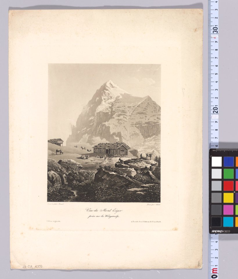 CH-NB - Grafiken Orts- und Landschaftsansichten - GS-GRAF-ANSI-BE-1677