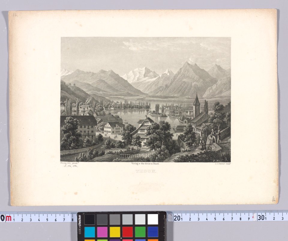 CH-NB - Grafiken Orts- und Landschaftsansichten - GS-GRAF-ANSI-BE-1766