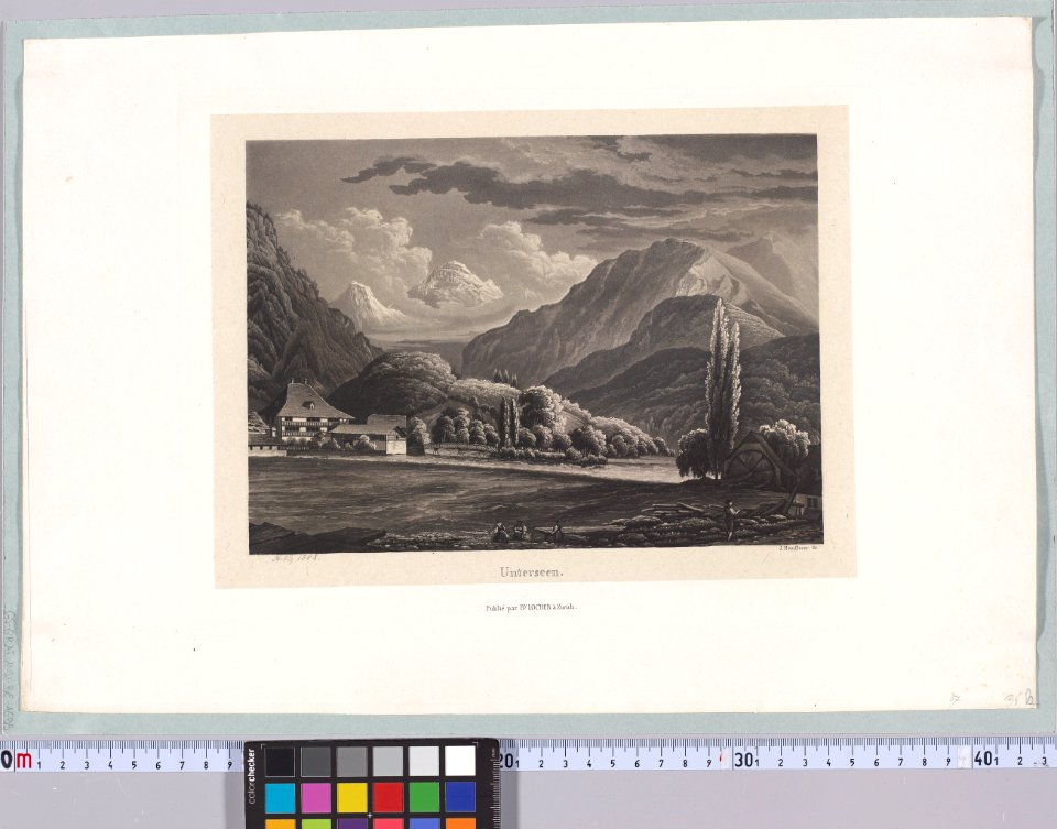 CH-NB - Grafiken Orts- und Landschaftsansichten - GS-GRAF-ANSI-BE-1695