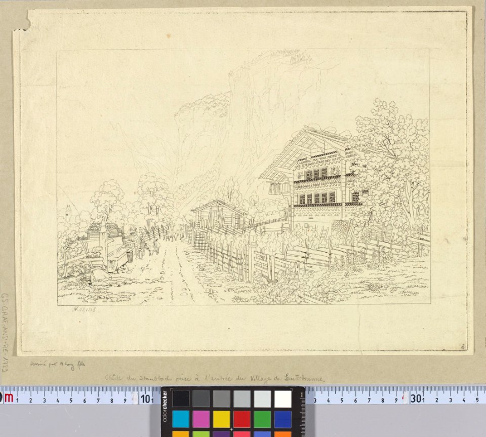 CH-NB - Grafiken Orts- und Landschaftsansichten - GS-GRAF-ANSI-BE-1729