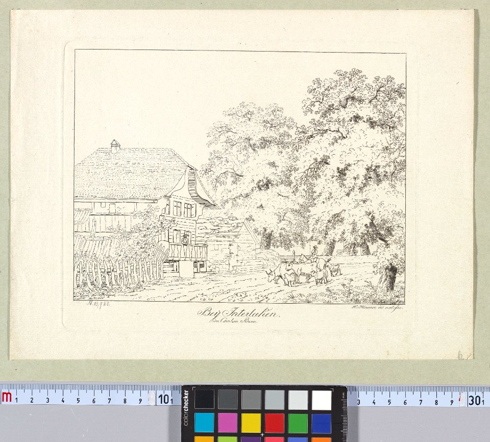 CH-NB - Grafiken Orts- und Landschaftsansichten - GS-GRAF-ANSI-BE-1727