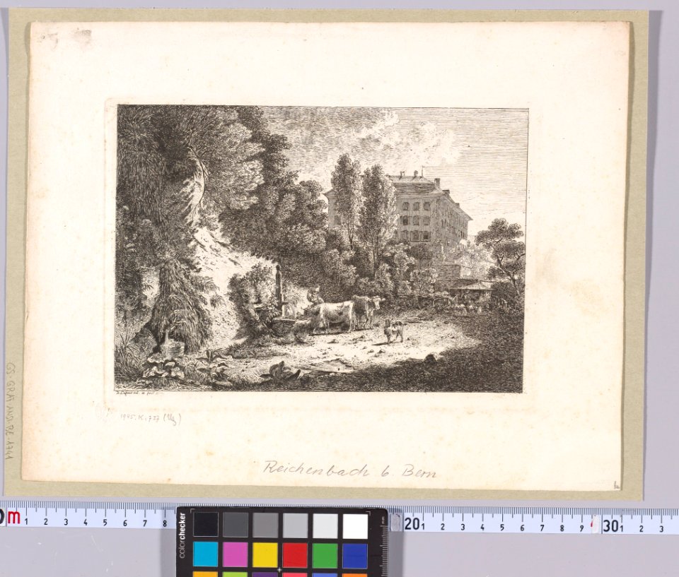 CH-NB - Grafiken Orts- und Landschaftsansichten - GS-GRAF-ANSI-BE-1741