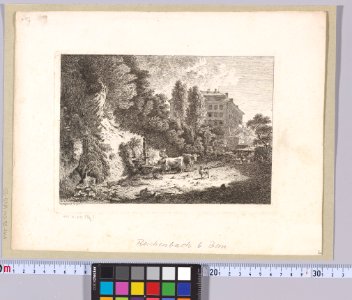 CH-NB - Grafiken Orts- und Landschaftsansichten - GS-GRAF-ANSI-BE-1741