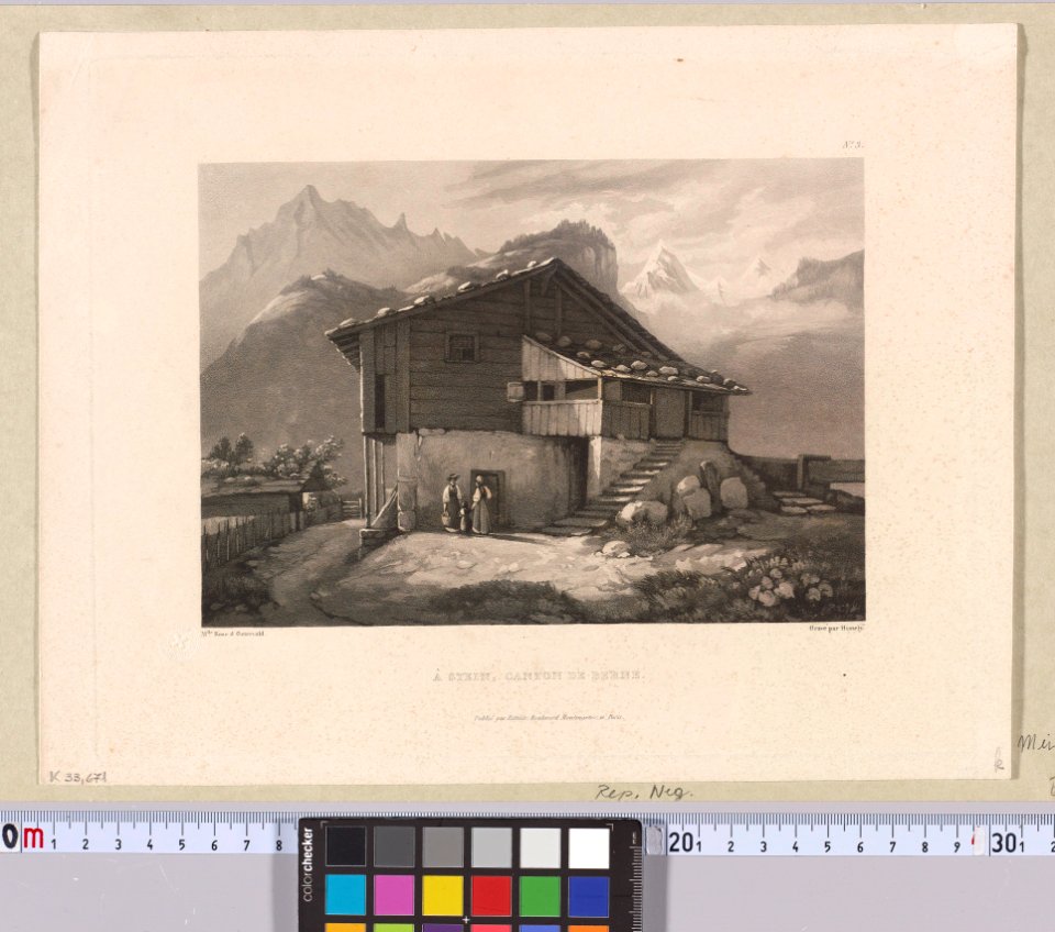 CH-NB - Grafiken Orts- und Landschaftsansichten - GS-GRAF-ANSI-BE-1749