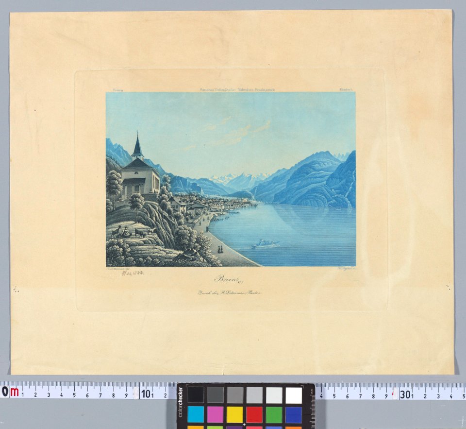 CH-NB - Grafiken Orts- und Landschaftsansichten - GS-GRAF-ANSI-BE-1656