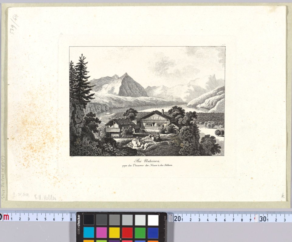 CH-NB - Grafiken Orts- und Landschaftsansichten - GS-GRAF-ANSI-BE-1743