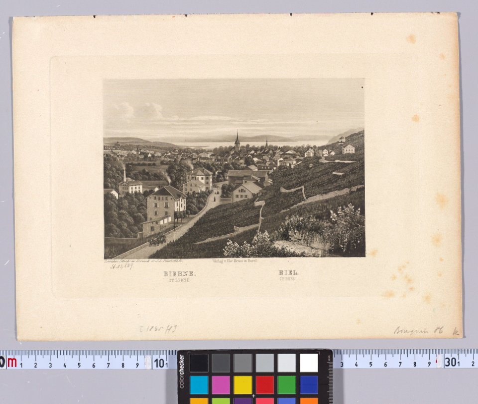 CH-NB - Grafiken Orts- und Landschaftsansichten - GS-GRAF-ANSI-BE-1819