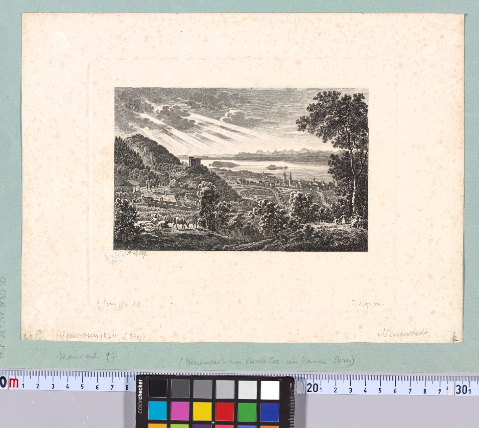 CH-NB - Grafiken Orts- und Landschaftsansichten - GS-GRAF-ANSI-BE-1744