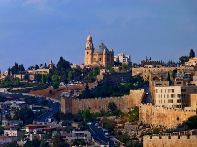 Panoramic tourism jerusalem photo