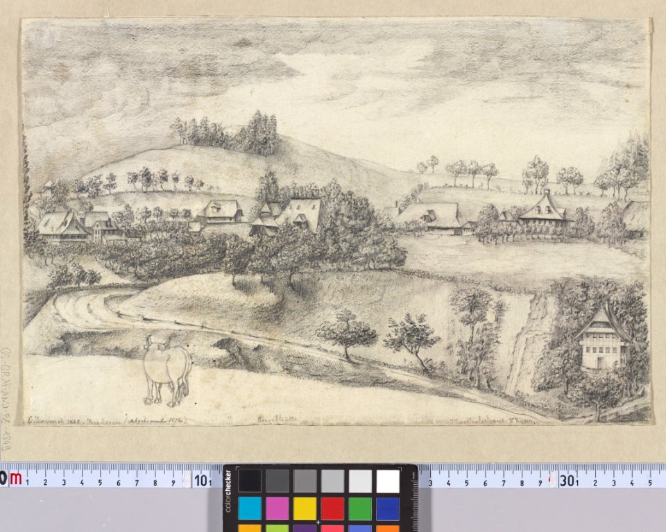 CH-NB - Grafiken Orts- und Landschaftsansichten - GS-GRAF-ANSI-BE-1849