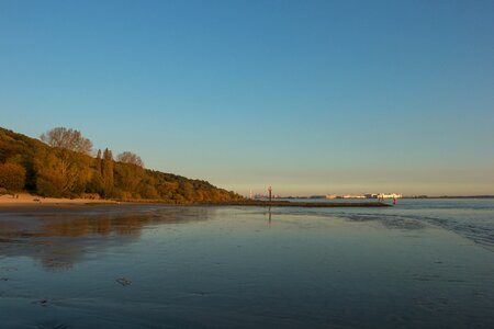 Port of hamburg water elbe photo