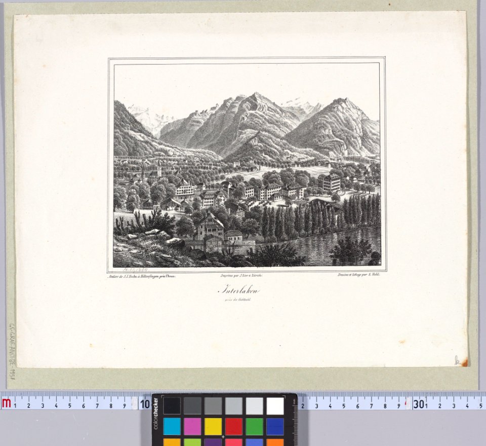 CH-NB - Grafiken Orts- und Landschaftsansichten - GS-GRAF-ANSI-BE-1957