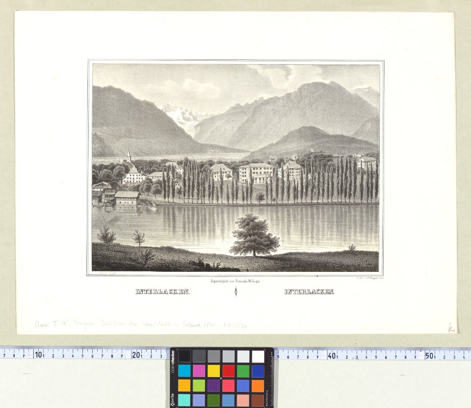 CH-NB - Grafiken Orts- und Landschaftsansichten - GS-GRAF-ANSI-BE-2131
