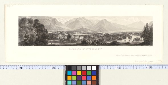 CH-NB - Grafiken Orts- und Landschaftsansichten - GS-GRAF-ANSI-BE-2135