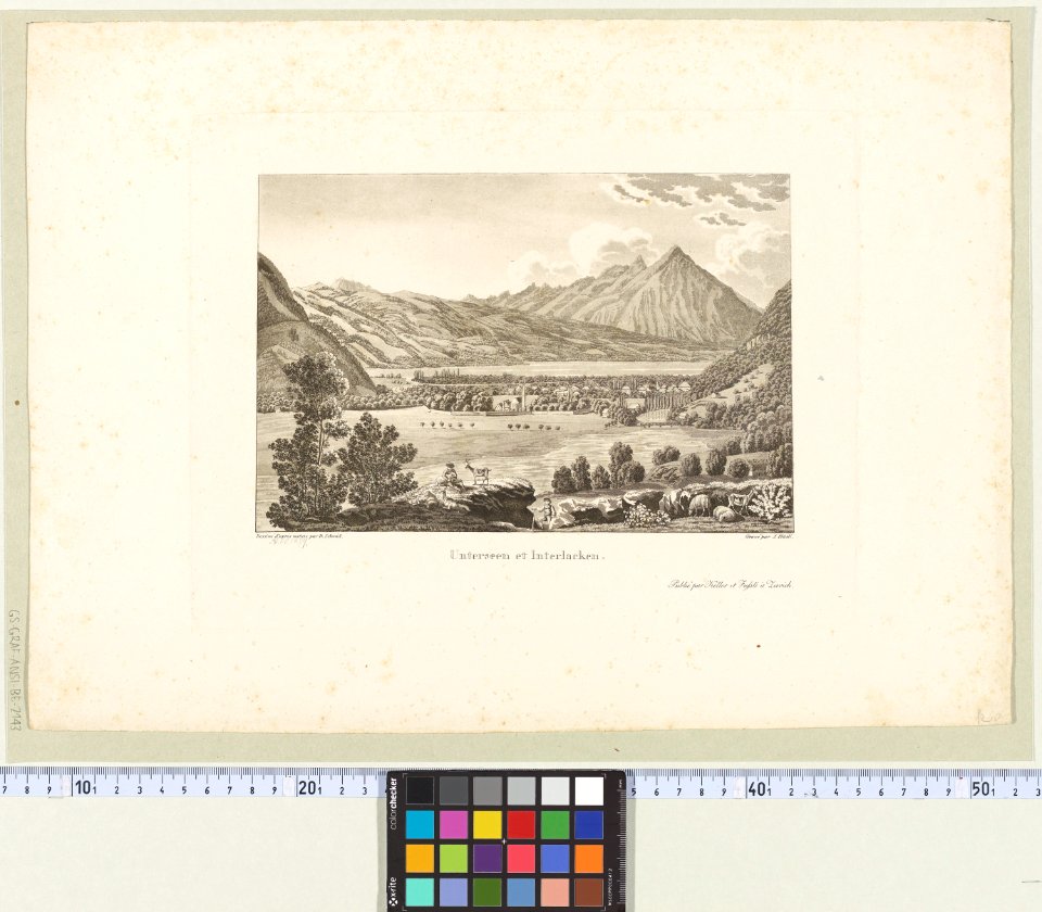 CH-NB - Grafiken Orts- und Landschaftsansichten - GS-GRAF-ANSI-BE-2143
