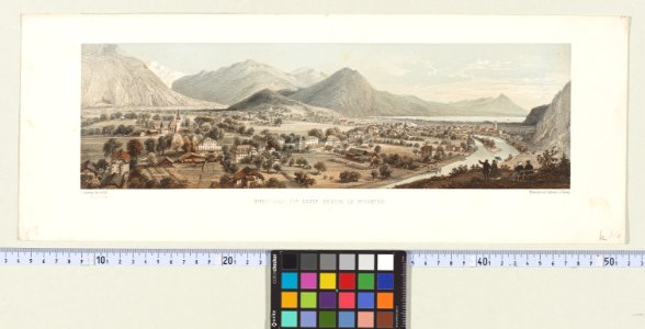 CH-NB - Grafiken Orts- und Landschaftsansichten - GS-GRAF-ANSI-BE-2134