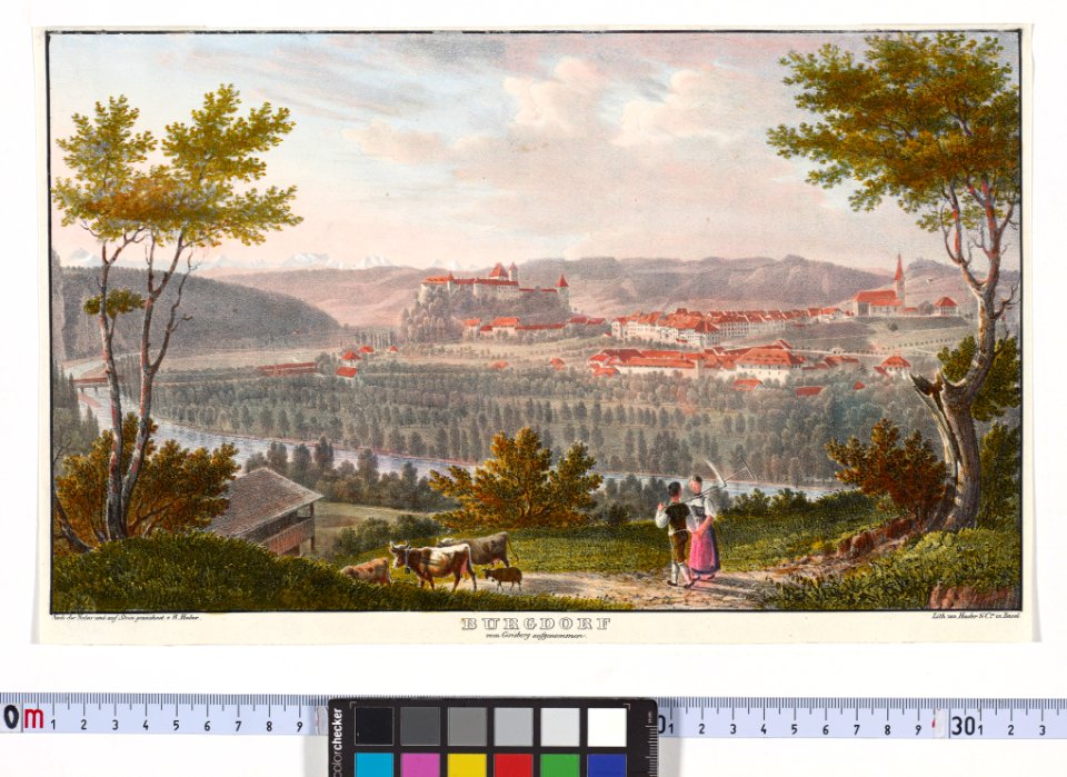 CH-NB - Grafiken Orts- und Landschaftsansichten - GS-GRAF-ANSI-BE-2045