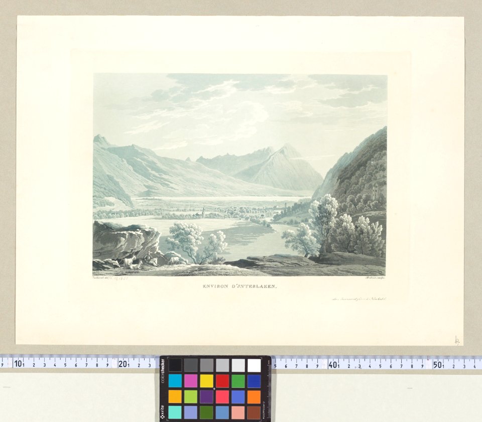 CH-NB - Grafiken Orts- und Landschaftsansichten - GS-GRAF-ANSI-BE-2138