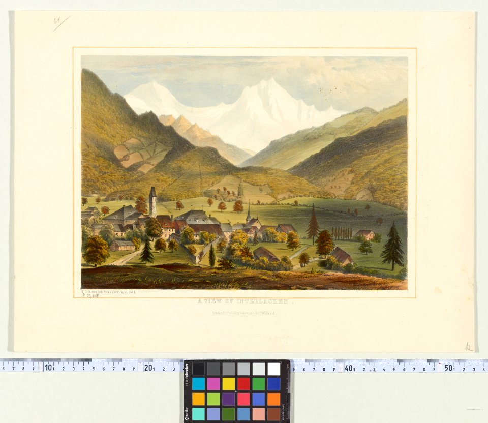CH-NB - Grafiken Orts- und Landschaftsansichten - GS-GRAF-ANSI-BE-2142