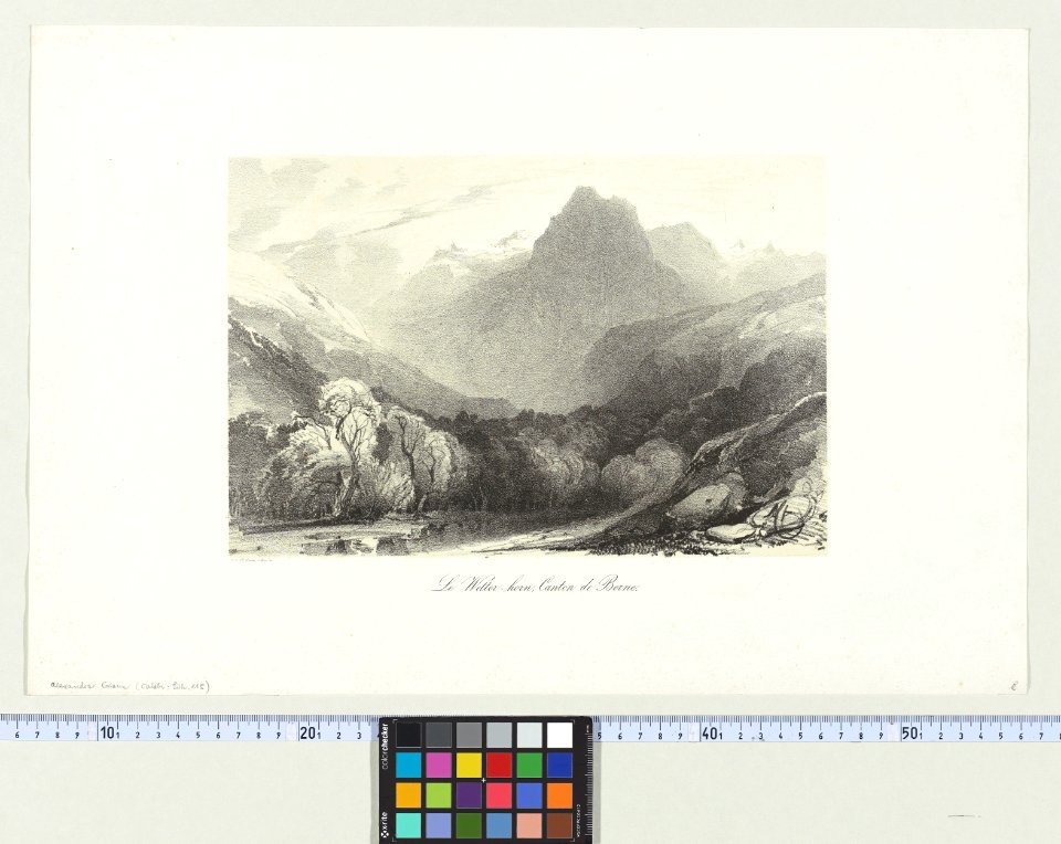 CH-NB - Grafiken Orts- und Landschaftsansichten - GS-GRAF-ANSI-BE-2219