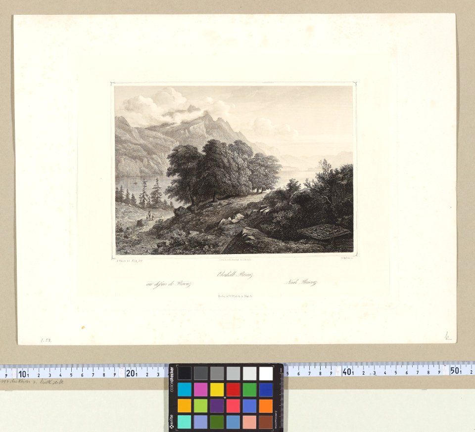 CH-NB - Grafiken Orts- und Landschaftsansichten - GS-GRAF-ANSI-BE-2164
