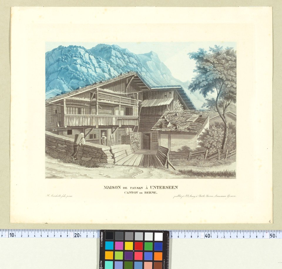 CH-NB - Grafiken Orts- und Landschaftsansichten - GS-GRAF-ANSI-BE-2101