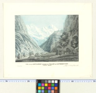 CH-NB - Grafiken Orts- und Landschaftsansichten - GS-GRAF-ANSI-BE-2188