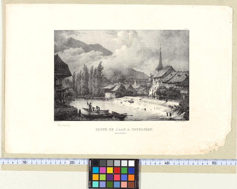 CH-NB - Grafiken Orts- und Landschaftsansichten - GS-GRAF-ANSI-BE-2113