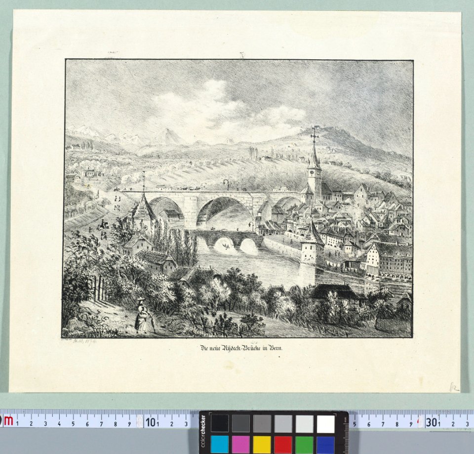 CH-NB - Grafiken Orts- und Landschaftsansichten - GS-GRAF-ANSI-BE-688