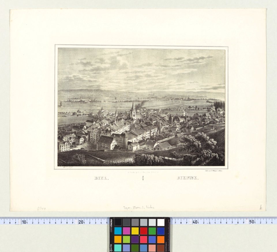 CH-NB - Grafiken Orts- und Landschaftsansichten - GS-GRAF-ANSI-BE-2275