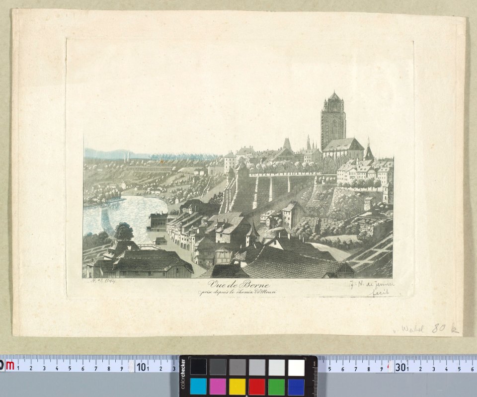 CH-NB - Grafiken Orts- und Landschaftsansichten - GS-GRAF-ANSI-BE-685