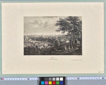 CH-NB - Grafiken Orts- und Landschaftsansichten - GS-GRAF-ANSI-BE-666