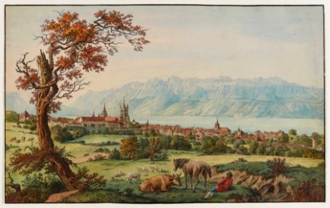 CH-NB - Grafiken Orts- und Landschaftsansichten - GS-GRAF-ANSI-VD-149