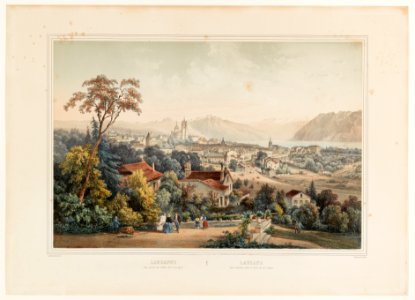 CH-NB - Grafiken Orts- und Landschaftsansichten - GS-GRAF-ANSI-VD-163