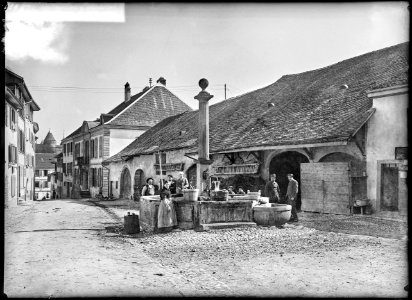 CH-NB - Grandson, vue partielle - Collection Max van Berchem - EAD-7267