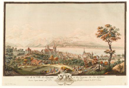 CH-NB - Grafiken Orts- und Landschaftsansichten - GS-GRAF-ANSI-VD-144