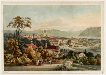 CH-NB - Grafiken Orts- und Landschaftsansichten - GS-GRAF-ANSI-VD-150